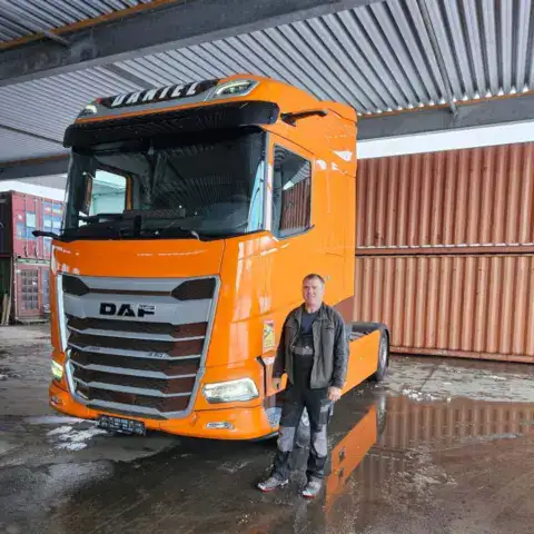 Afgeleverde truck DAF XG 530 FT voor Dieter Daniel GmbH & Co. KG