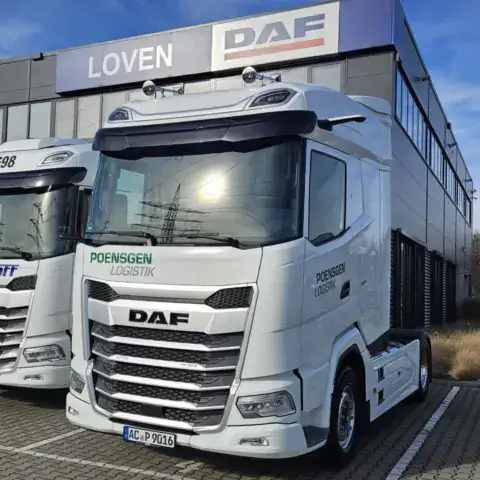 Afgeleverde truck DAF XG 480 FT voor Poensgen Logistik