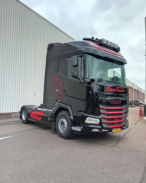 Afgeleverde truck DAF XG 480 FT voor Panter Trans