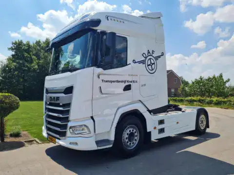 Afgeleverde truck DAF XG 480 FT voor Transportbedrijf Krol B.V.