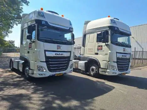 Afgeleverde truck DAF XF 480 Super Space Cab First Choice voor LSB Groep