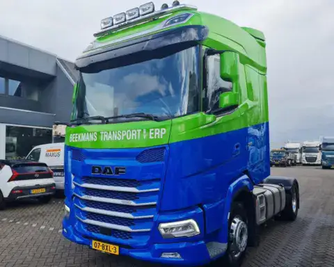 Afgeleverde truck DAF XG 480 FT voor Beekmans Transport