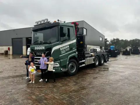 Afgeleverde truck DAF XF 480 FAW voor Eggen B.V.
