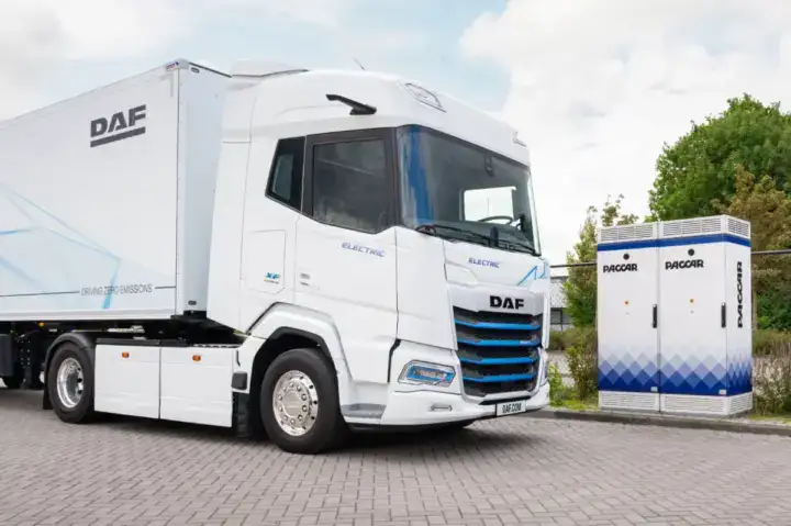 PACCAR Laadstations voor het laden van elektrische trucks