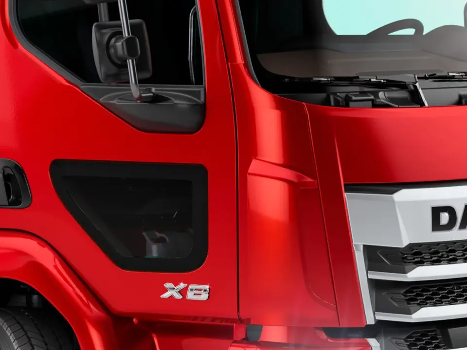 DAF XB Uitstekend direct zicht
