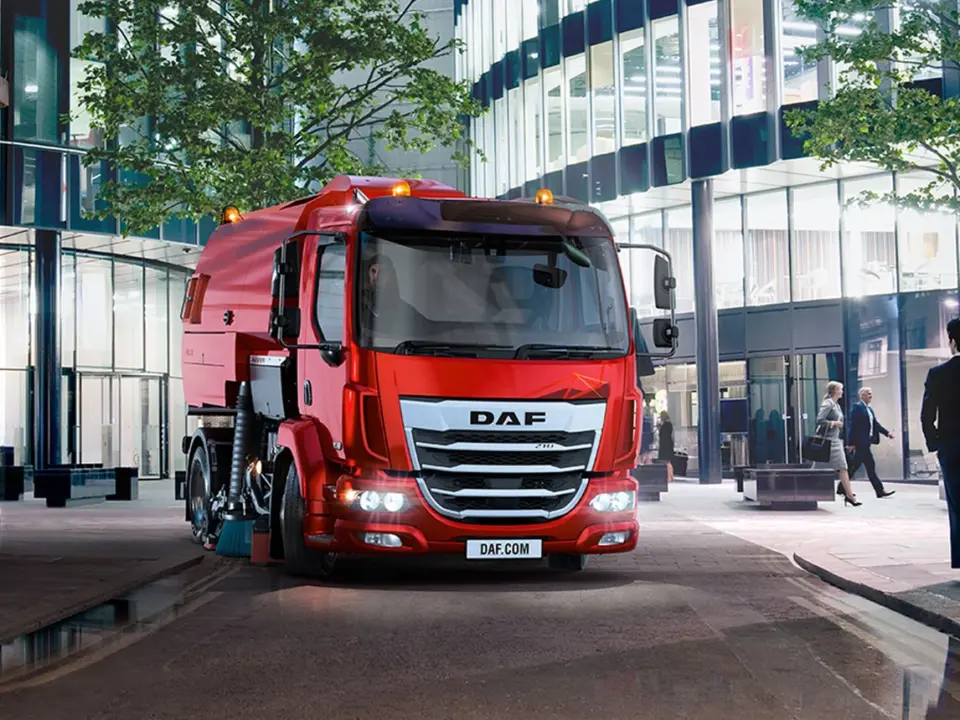 DAF XB Uitzonderlijk wendbaar