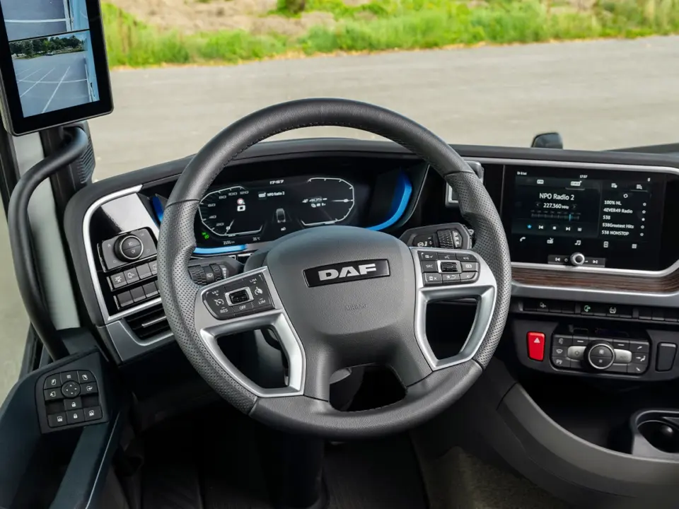 DAF XF Electric Modern digitaal dashboard