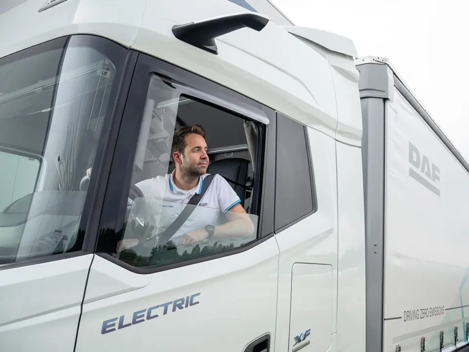 DAF XF Electric Geoptimaliseerde aerodynamica