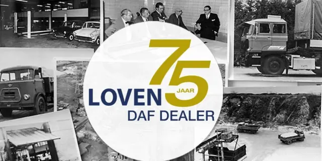 Loven viert 75 jaar DAF-dealerschap